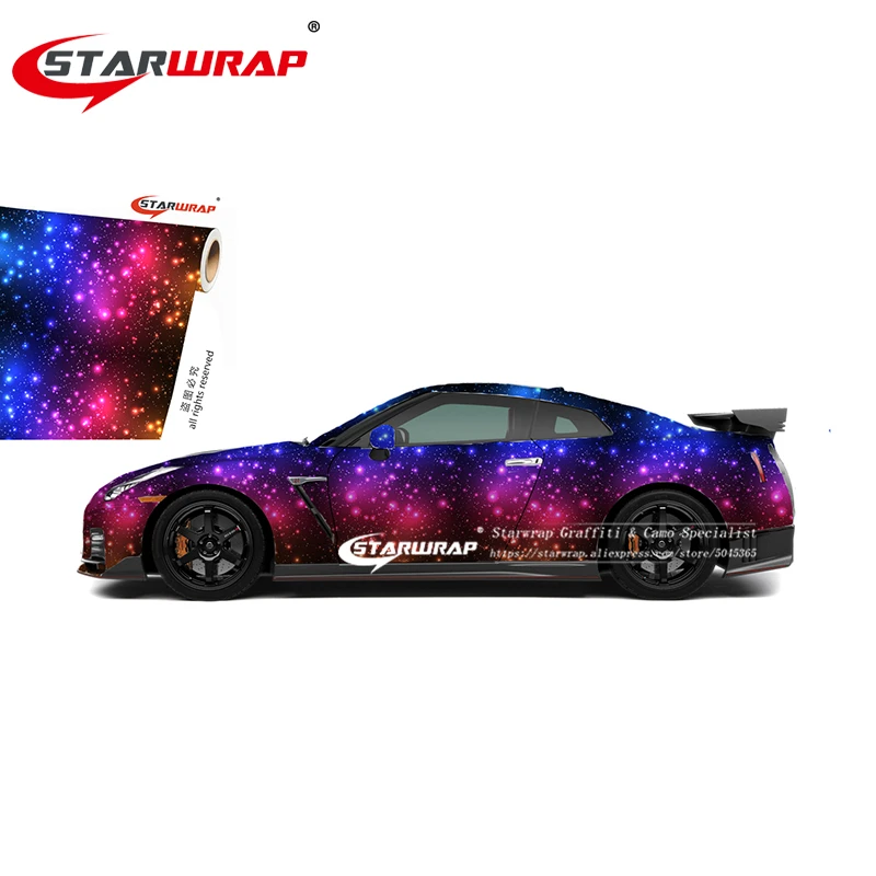 Starwrap Звездное Камуфляж красный серый, черный цвет цифровой камуфляж виниловая пленка для внедорожник Грузовик Джип 5/10/15/20/25/возможностью погружения на глубину до 30 м/рулон