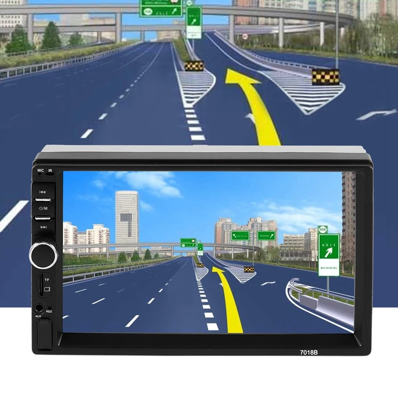 Новый 7 &quot2 Din сенсорный экран автомобильный MP5 плеер Bluetooth Стерео FM радио USB/TF AUX In |