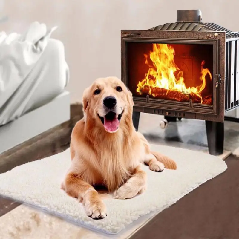 

Hot Sale Self-Heating Pet Dog Mat Bed Pad Soft Warm Cat Rug Thermal Washable Pet Heating Dog Beds/Mats Pet Supplies Dropship