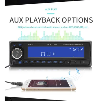 

Autoradio Bluetooth Subwoof Stere Board Module Radio USB TF FM Car MP3 Player with Remote Controller DC 12V Car Music MP3 Player