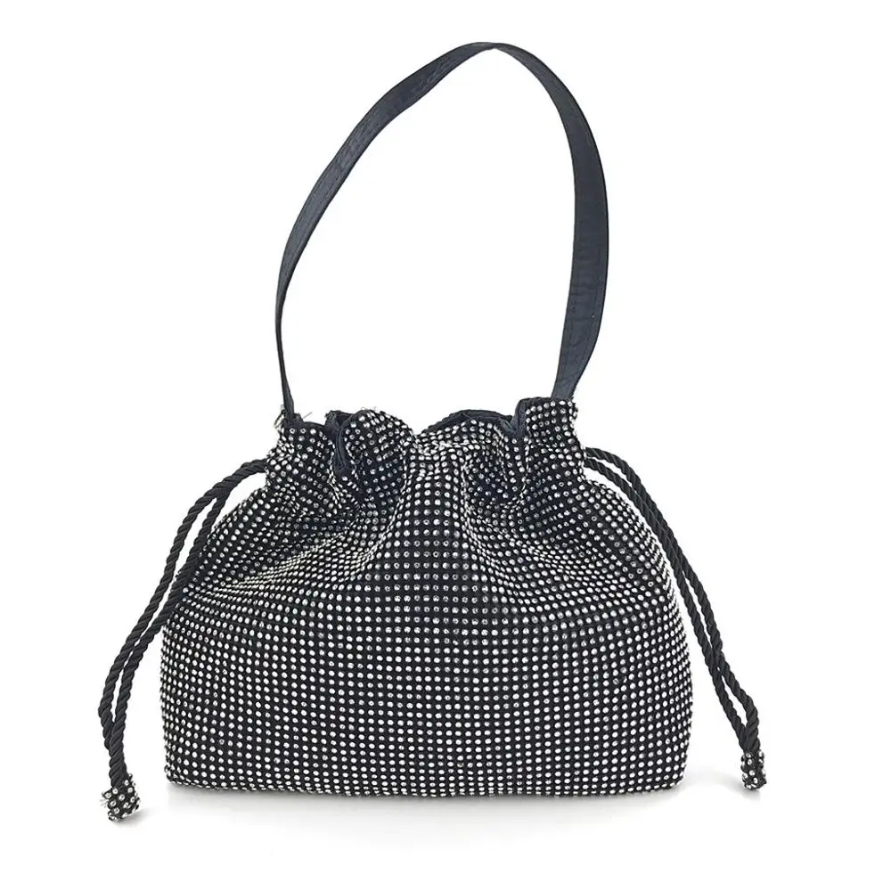 Модная женская однотонная вечерняя сумочка, сумочка на шнурке, клатч, дизайнерская Блестящая Сумочка для свадебной вечеринки для девушек/девушек