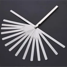 Анти-ржавчины щуп линейка зазора 100 мм Длина метрический щуп 23 лезвия зазор заполнения 0,05-1,00 мм измерение толщины измерительный циркуль