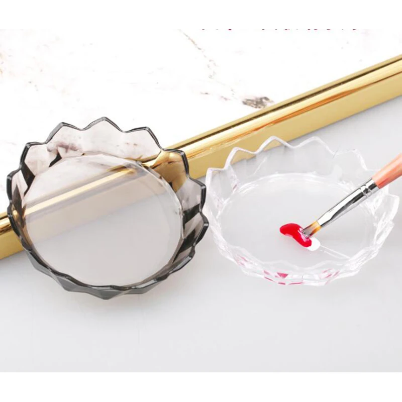Multifunction Pink Clear Case Nail Art Plastic Storage Rhinestone Convenient Holder Accessorie Manicure | Красота и здоровье