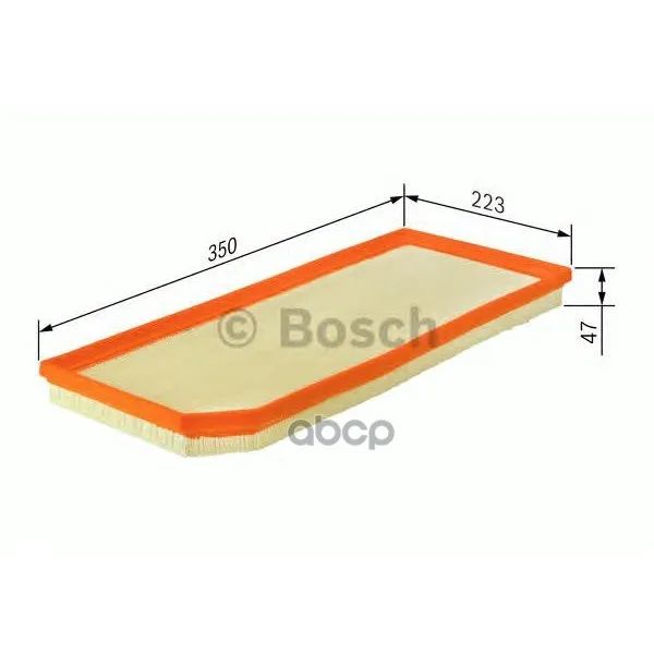 Фильтр Воздушный Volvo: S80 Ii 06-, V70 Ii Универсал 05-, V70 Iii Универсал 07-, Xc70 Ii 07- Bosch арт. F026400181