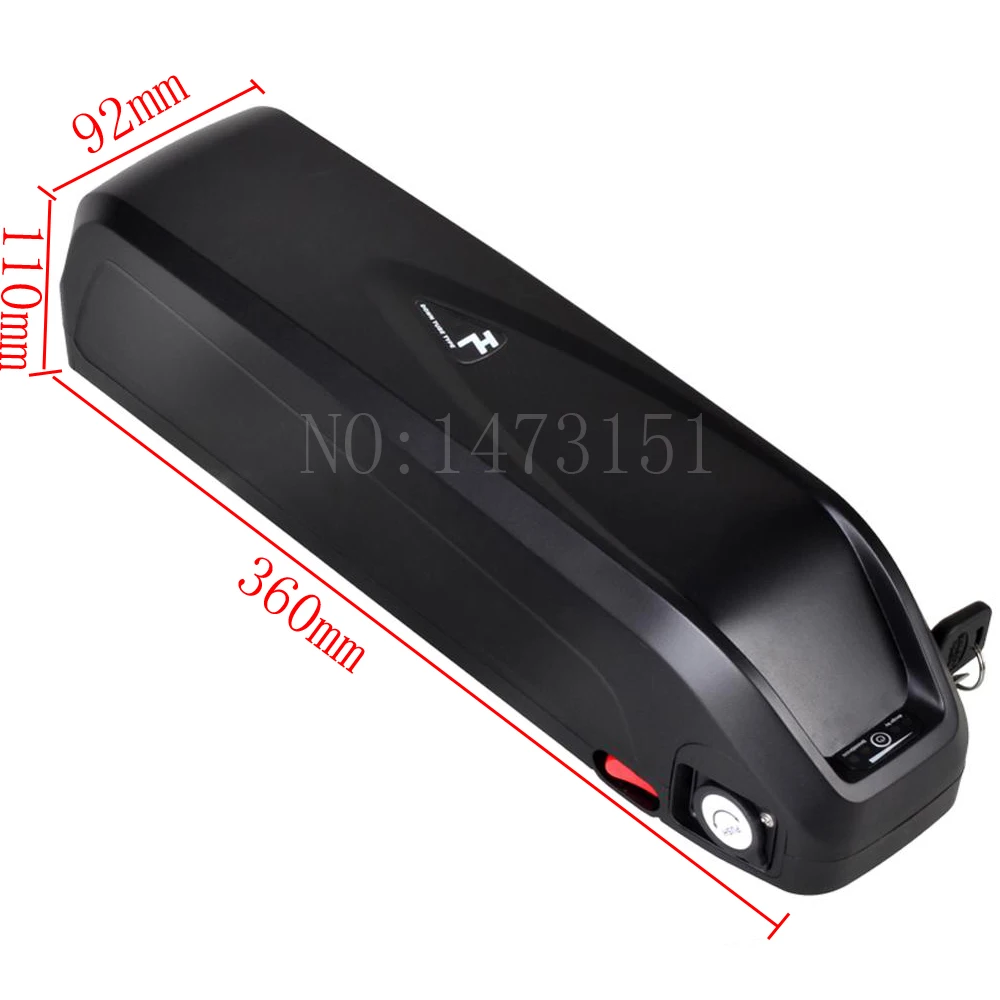Buy 48V 13Ah electric bicycle battery 48V 13AH Lithium ion battery 48V ebike battery with 30A BMS for 48V 500W 750W 1000W motor