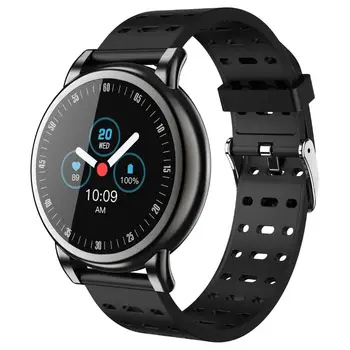 

B8S Heart Rate Blood Pressure Monitor Pedometer Smart Bracelet for Android iOS