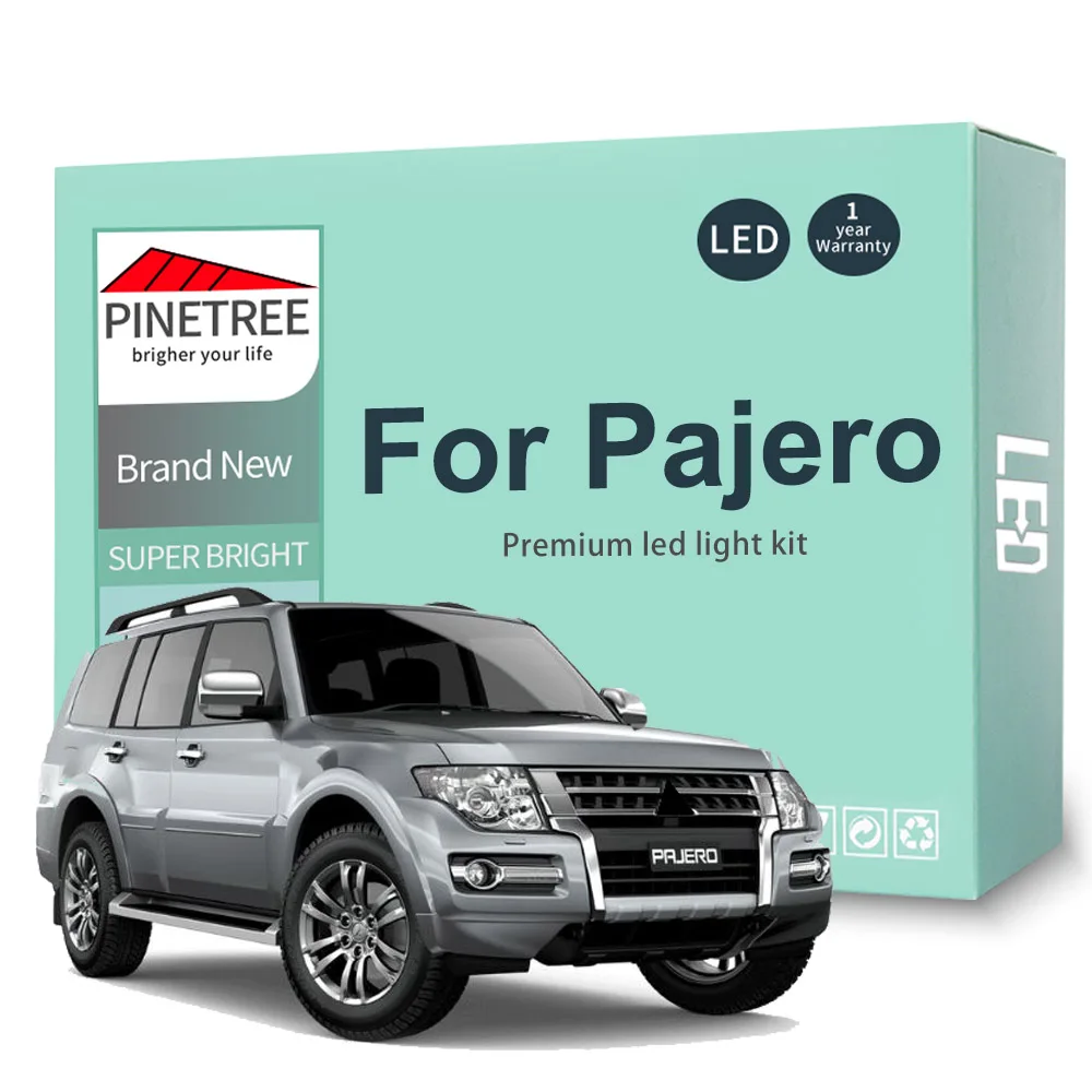 Комплект светодиодного освещения для салона Mitsubishi Montero Shogun Pajero 2 3 4 1990- 2020