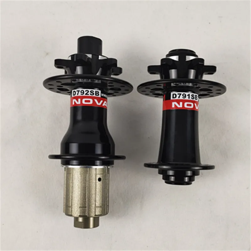 Billig NOVATEC D791SB D792SB mtb bike hub vorne QR 9 12 15mm Hinten 135 142 148mm boost XC BIN CX disc bremse hub 24 28 32 loch