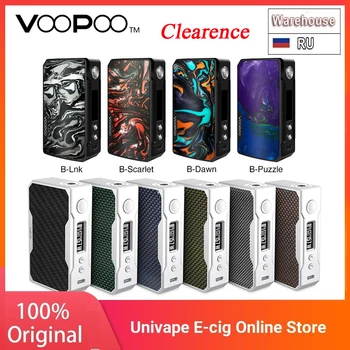 

Original VOOPOO DRAG 157W TC Box MOD & VOOPOO DRAG 2 with US GENE chip Temperature Control e cigarette 157W 18650 box mod Vape