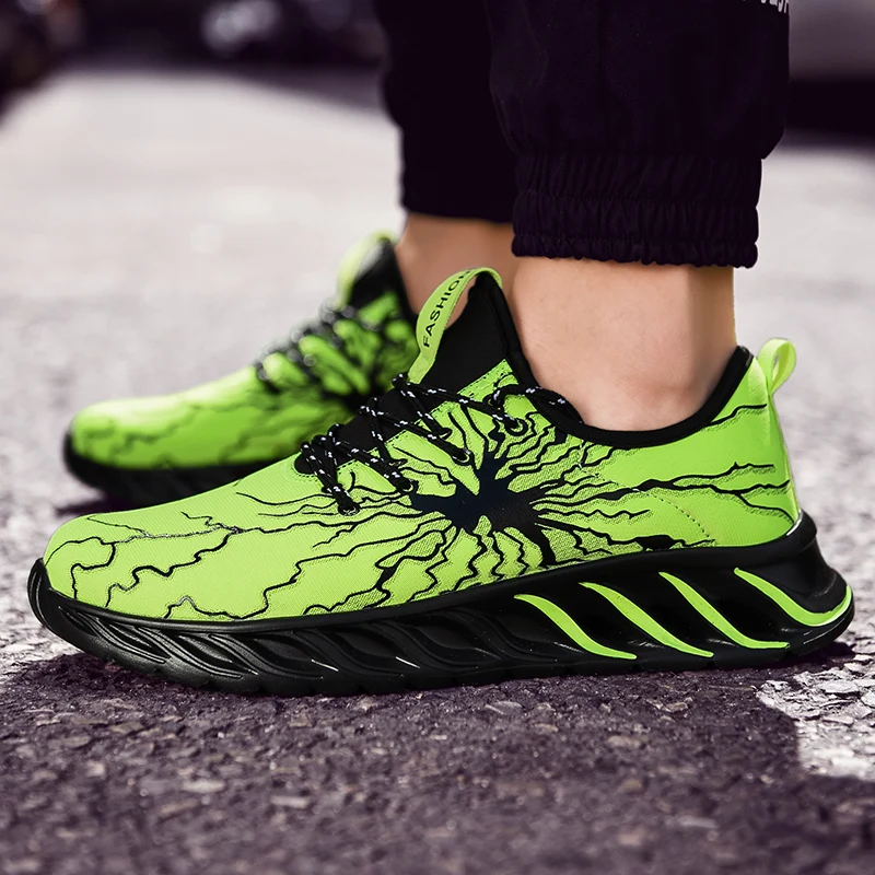 

Men's Casual Shoes Hard-Wearing Breathable Outdoor Non-slip Soft bottom Thick bottom Men's Fashion Sneakers Trend Walking Shoes