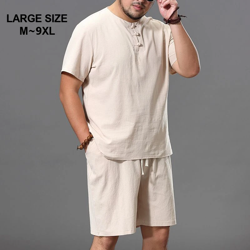 Men Shorts Quick Dry Shorts Loose Male Boardshorts Plus Size 7XL 8XL 9XL Beach