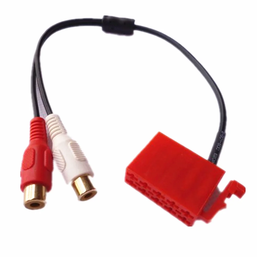 Для BLAUPUNKT 10-контактный AUX2 к разъему USB в 2RCA Кабель-адаптер для iPod | Автомобили и