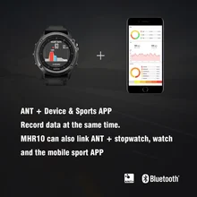 Велосипедный компьютер монитор сердечного ритма нагрудный ремень Bluetooth 4,0 ANT+ датчик