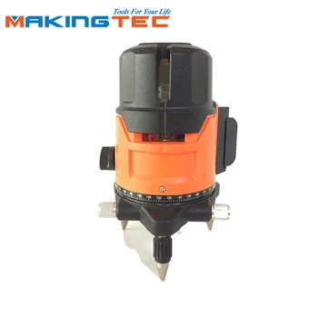 

MAKINGTEC 5 Lines Laser Level Green Beam Cross Line Level Self-Leveling 360 Rotary Vertical Horizontal Home Outdoor Measure Tool
