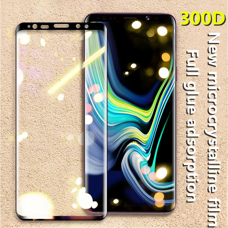 

300D Full Curved Not Glass For Samsung Galaxy S9 S8 Plus Note 10 9 8 Screen Protector Film On S10 S8 S9 S7 S6 Edge Protective