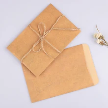10 шт., винтажные красивые крафт-бумажные конверты, Мультяшные поздравительные конверты с буквами, DIY подарочные открытки, ремесла, канцелярские принадлежности для офиса