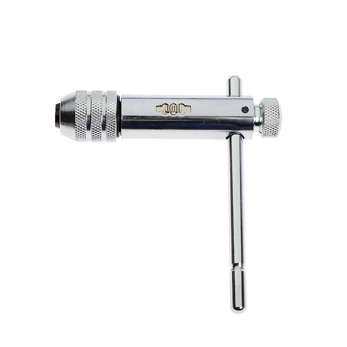 Vorotok de trinquete para grifos TUNDRA T-forma-cromo Chapado en M5 - M12 2705957 machuelo corte manual herramientas ► Foto 2/6