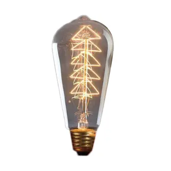 

3W 5W 40W Vintage Edison Bulb E27 E14S Filament Tungsten Lamp Incandescent Light Christmas Decor Home Lighting Pendant Lamp