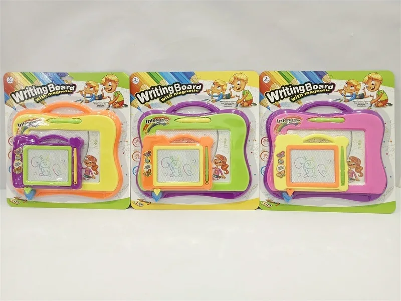 

Children Black And White Magnetic Drawing Board Cartoon Early Education Plastic Drawing Board Educational Toy Baby Sketchpad Sta
