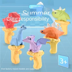 Doki – nouveau jouet pour enfants, pagaie dinosaure tyrannosaure Rex bébé, buse de pulvérisation d'eau, jouets de compression, été 2021 