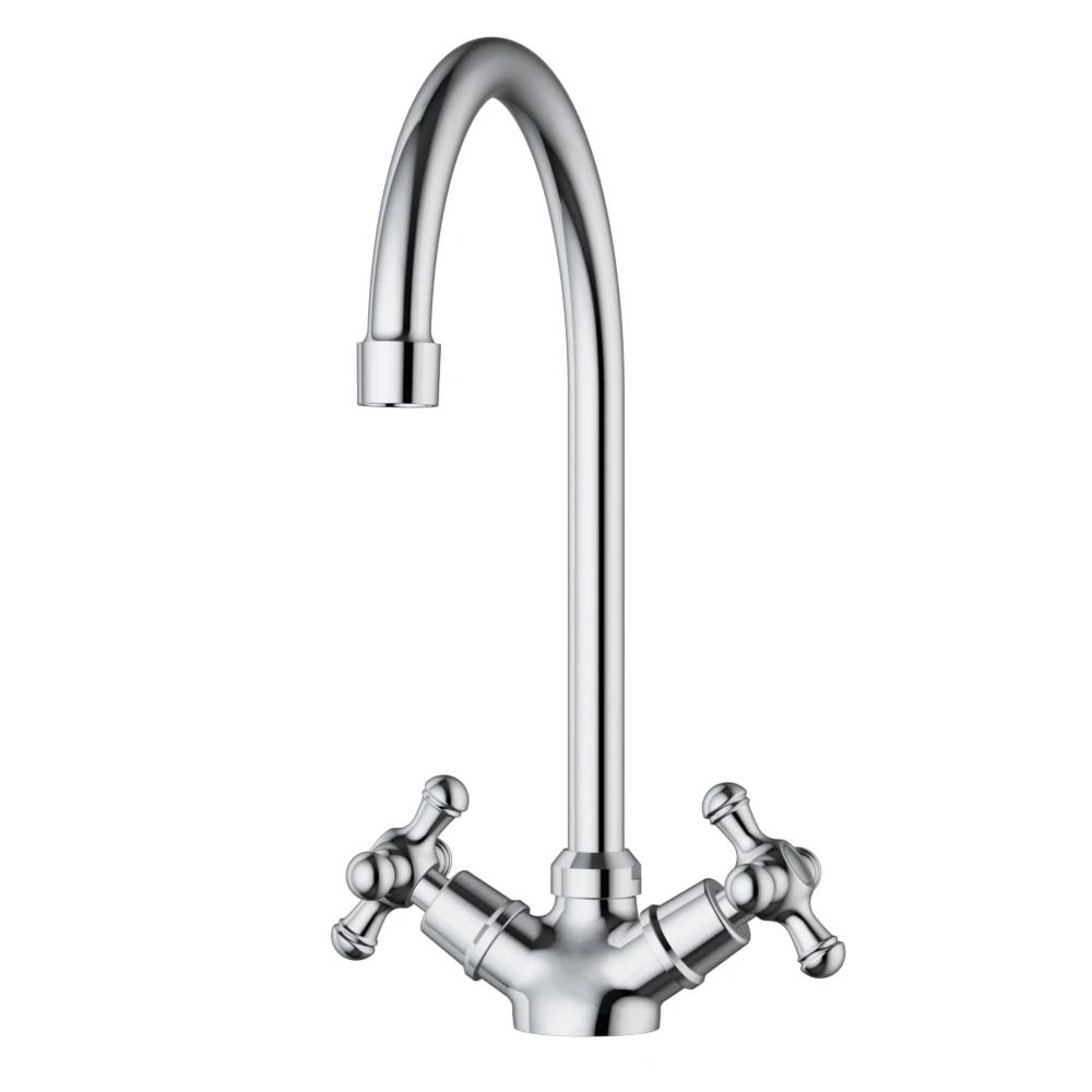 Damixa Kitchen Faucet In Retro Style, Classic Mixer, Bathroom, Kitchen