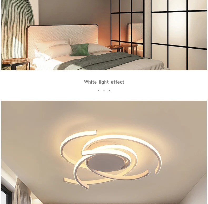 Потолочная люстра освещение для гостиная спальня AC85-265V алюминий люстра для спальни современные люстры светодиодный