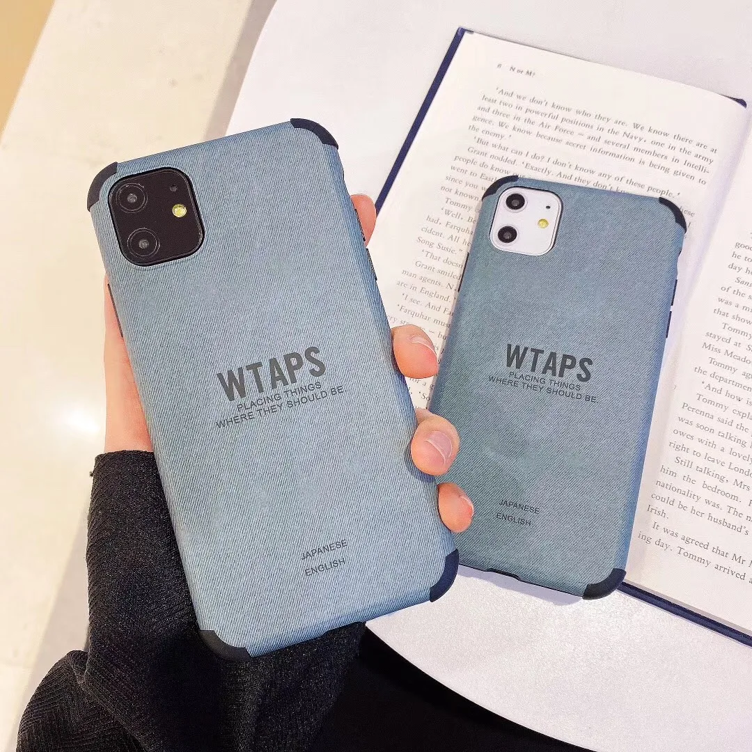 Hot Fashion WTAPS Phone Case For Apple iPhone 11 Pro X XS XR Max 7 8 6 S Plus Japan street Hard Back protect Cover Fundas |