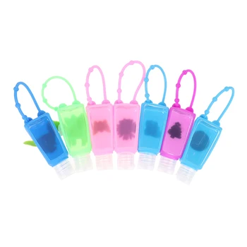 

30ML Cartoon Waterless Silicone Bath Body Works Hand Sanitizer Pocketable Antibacterial Holder