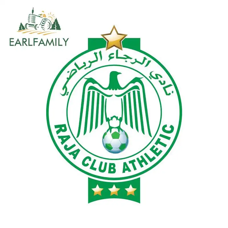 EARLFAMILY 13 см x 10 для Raja Club атлетические автомобильные наклейки-логотипы винил JDM
