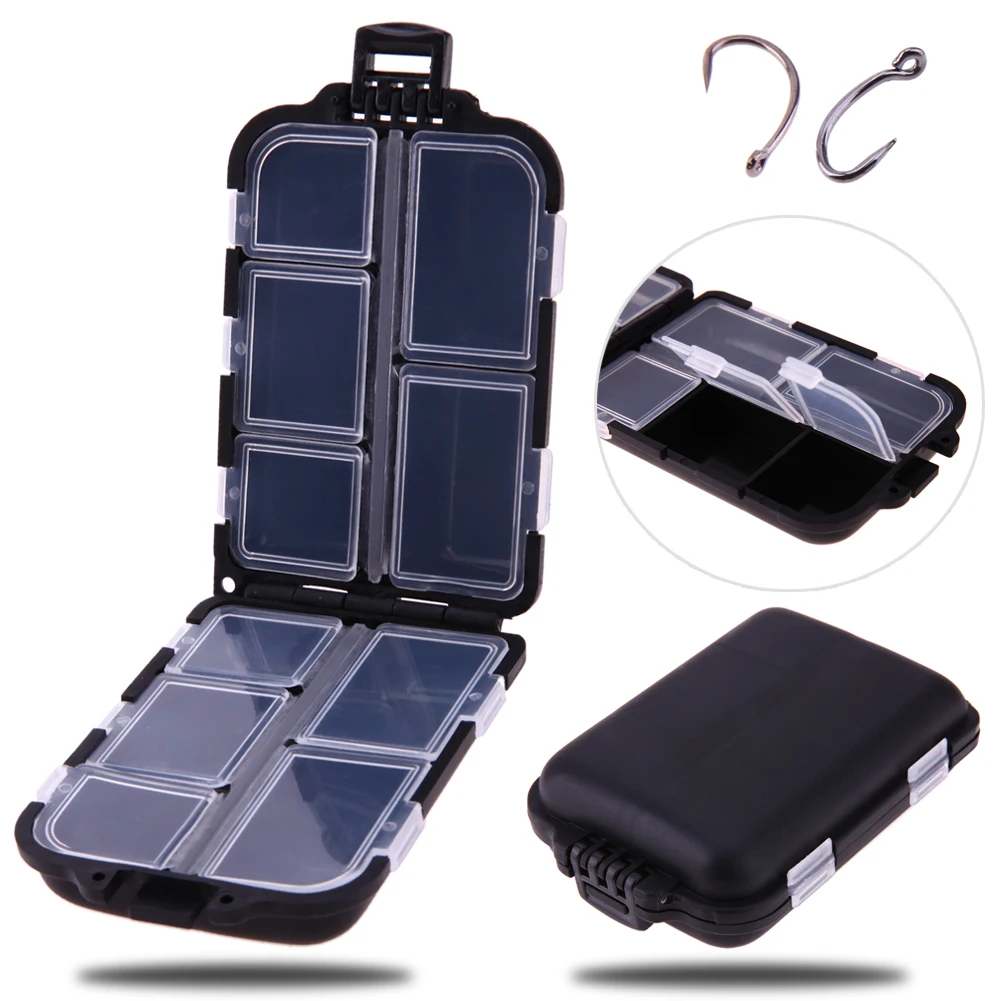 Portable Fishing Tackle Box Artificial Lure Bait Waist Box Case Bag