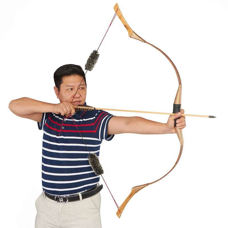 Toparchery 30-50Ibs охотничий лук традиционный лук спортивная стрельба Longbow Спортивная мишень для стрельбы из лука на открытом воздухе