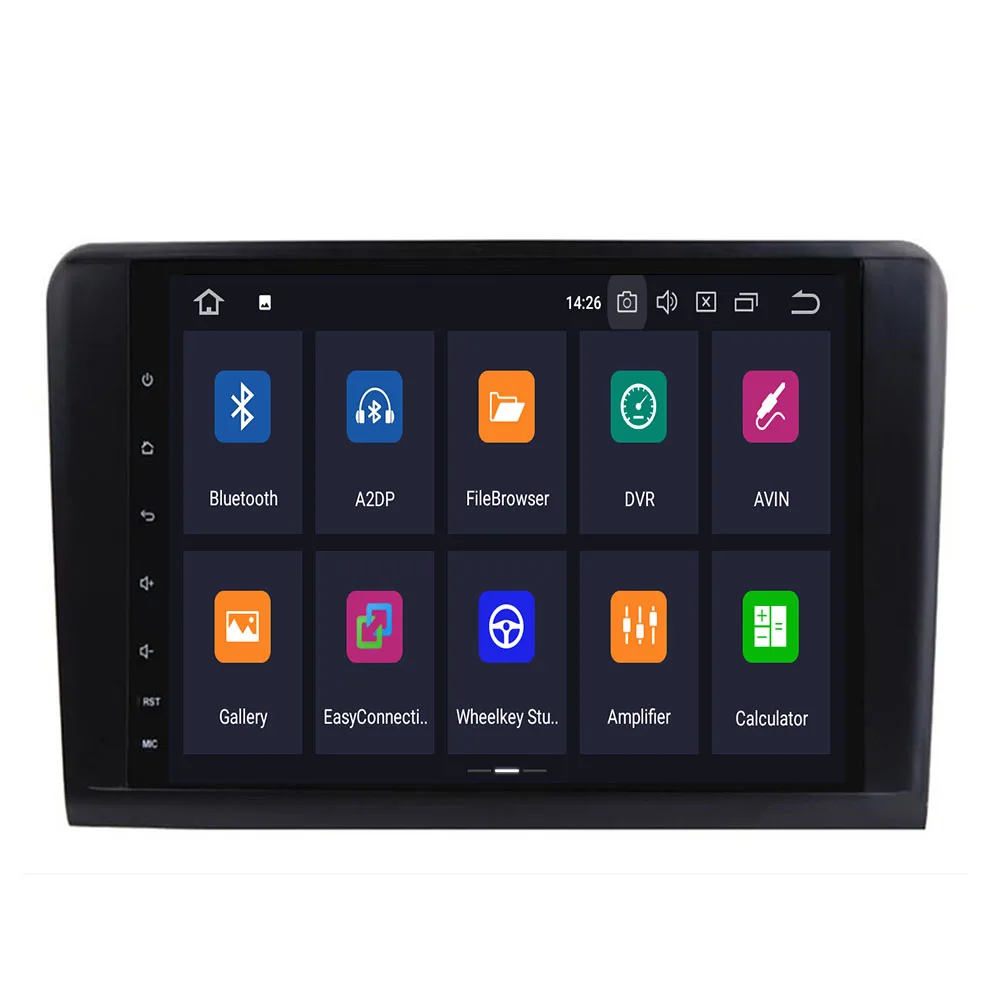 Perfect Android 9.0 4G 64G car GPS For Mercedes Benz ML GL W164 ML350 ML500 GL320 radio stereo navigation NO DVD PLAYER 2