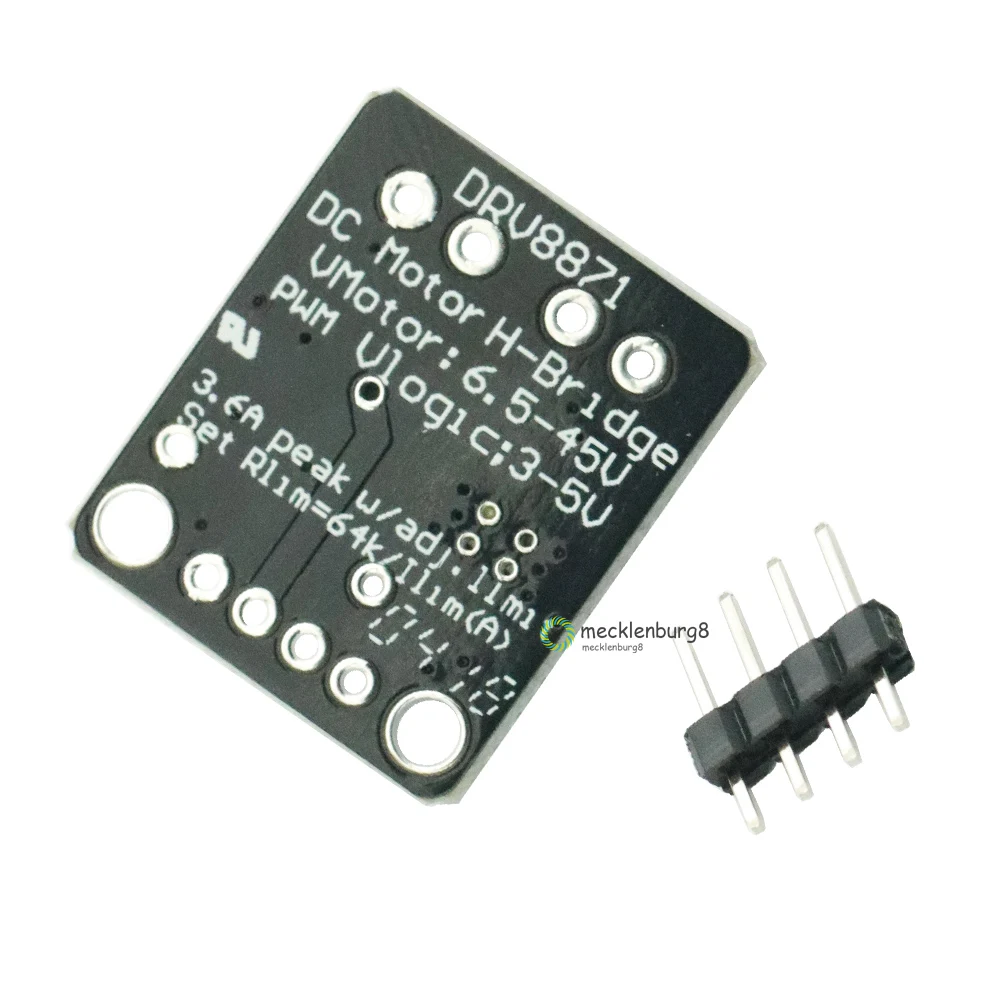 DRV8871 h-мост щетки DC мотор драйвер платы для Arduino ШИМ 3.6A Максимальная Внутренний ток mosfet-модуль