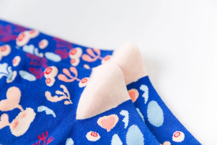 Men and Women Funny Sport Socks Christmas Jacquard Elasticity Combed Cotton Printing Marine Octopus Fancies Running Basketball