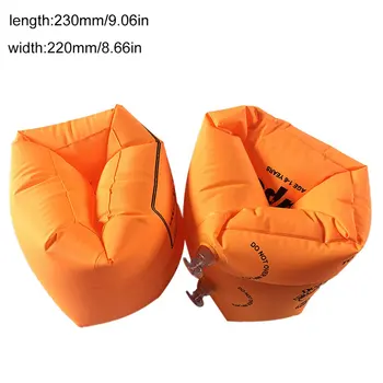 

Adult Inflatable Roll-ups Inflatable swimming arm ring oversleeve Floats swimming ring double balloon pool Float swim arm circle
