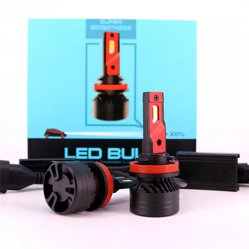 

90W 10000LM F3 H4 H7 H8 H11 h13 Car LED Headlights Bulb Fog Light H7 H11 H8 9005 9006 H1 880 Car LED Headlamp Kit