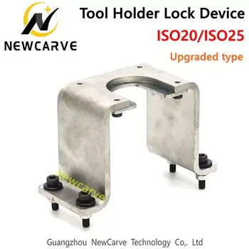 

ISO20 ISO25 Tool Holder Lock Knife Seat Block Locking Device Ball Lock Cutter For ATC spindle NEWCARVE