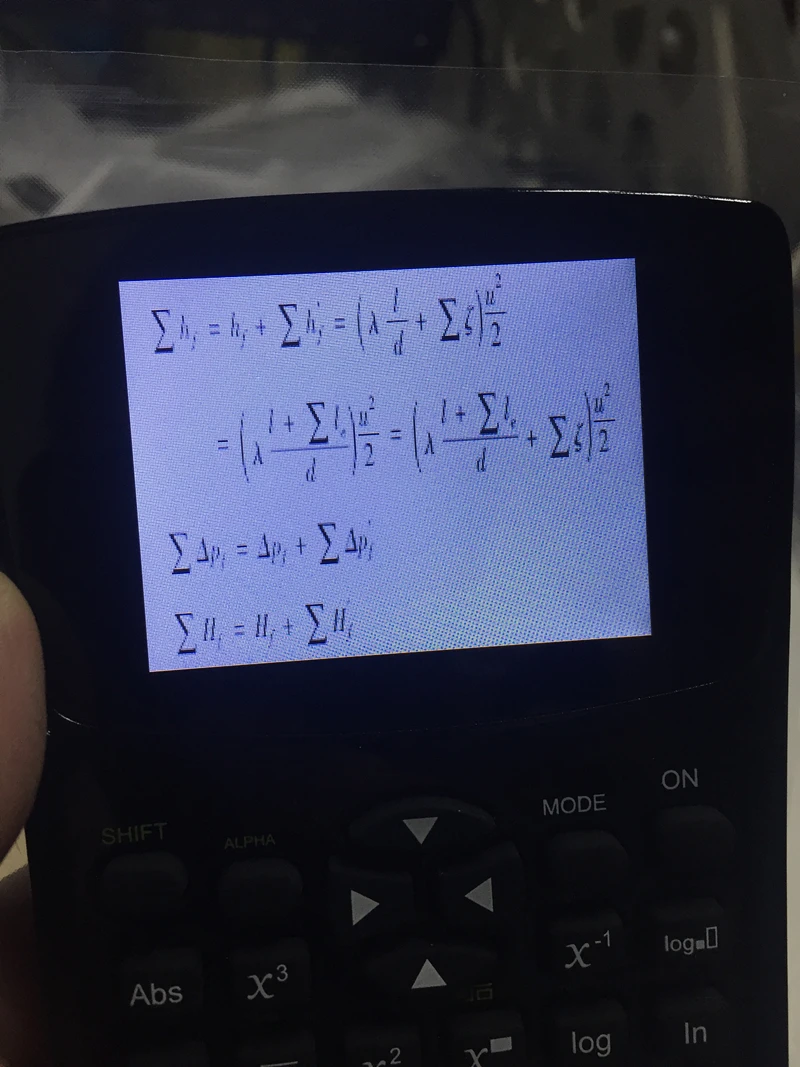 New 2.4 Inch Calculator Multi-function E-book Built-in 900mah Battery Support Music and Movie Calculator Scientific Calculator (30)