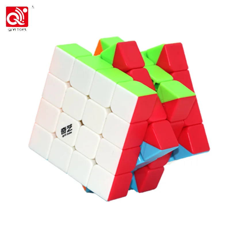 

[XMD Magic Cube Qiyuan's Fourth-Order] Game Only 4-Order Magic Cube Color Hole-Adhesive Paper Educational Toy