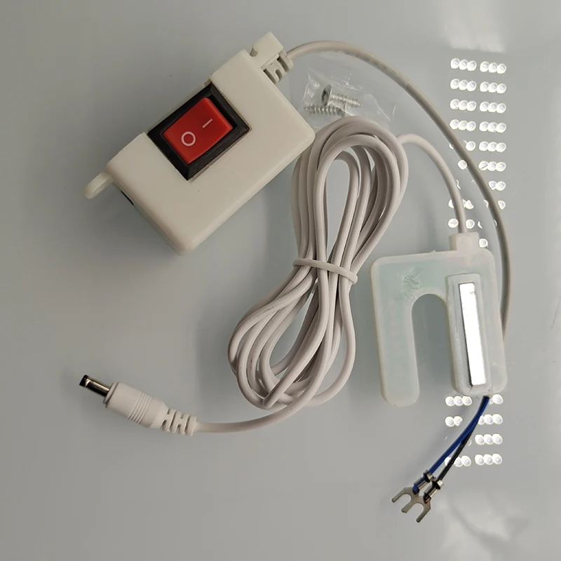 220V 6 LED Tipo U Lamp Sewing Machine Light With Magnetic Mounting Base Switch 2