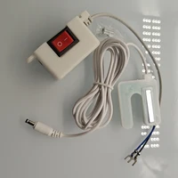 220V 6 LED Tipo U Lamp Sewing Machine Light With Magnetic Mounting Base Switch 2