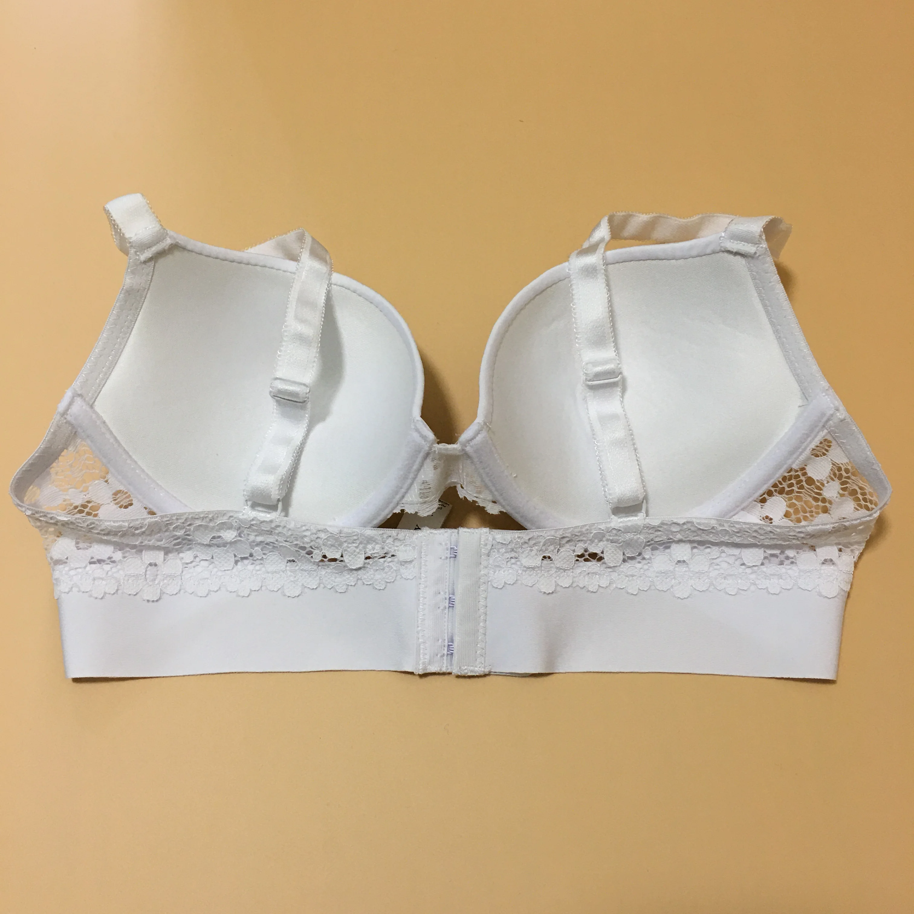 Sexy Lingerie For Women Bra White Lace Three Quarters Padded Underwire  Seamless Soft Comfort Daily Wear Bra Underwear 2020 Hot