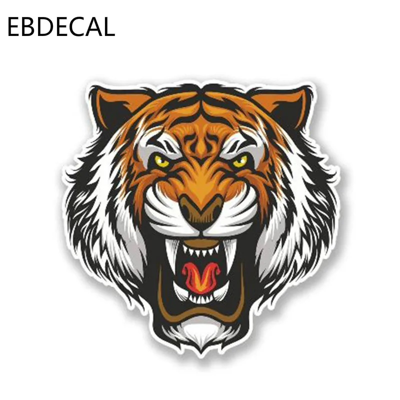 EBdecalAngry Tiger для Авто/бампер/окно/наклейка на стену наклейки DIY Декор CT6475