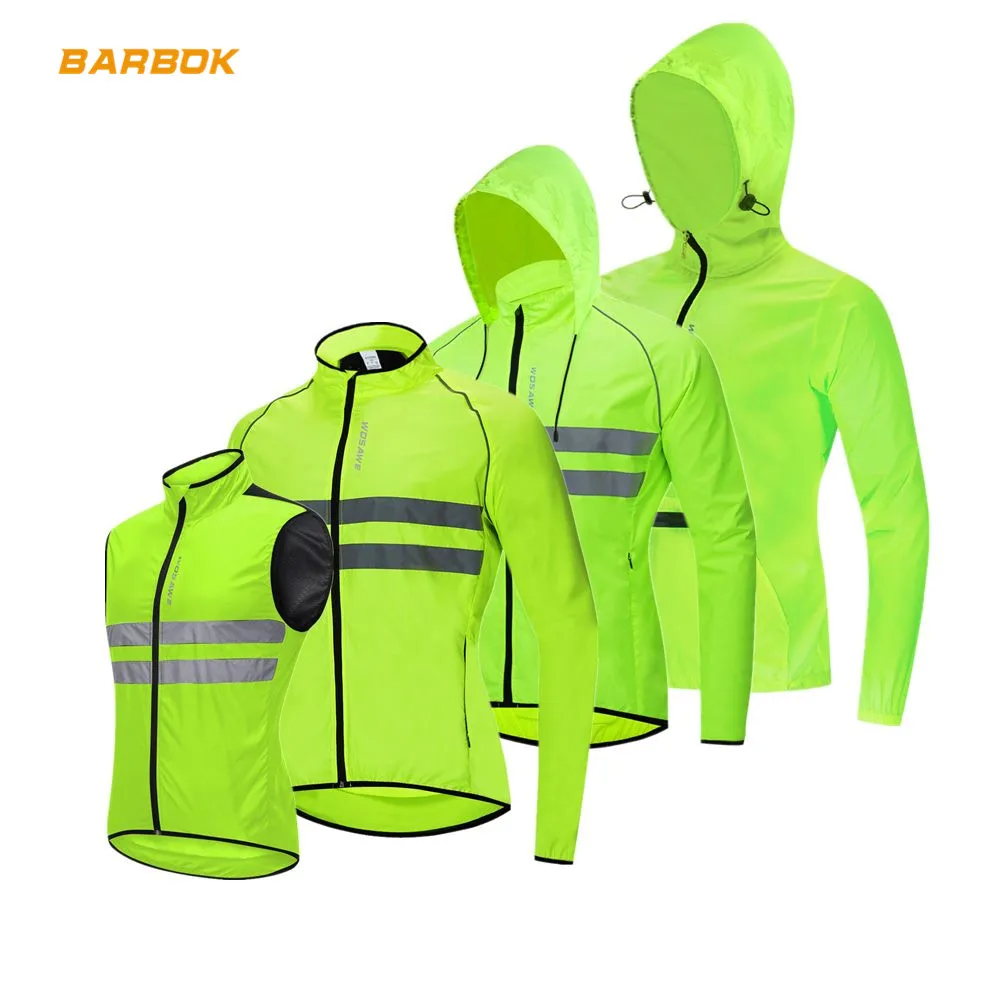 Светоотражающие женские и мужские мотоциклетные куртки WOSAWE ветрозащитная