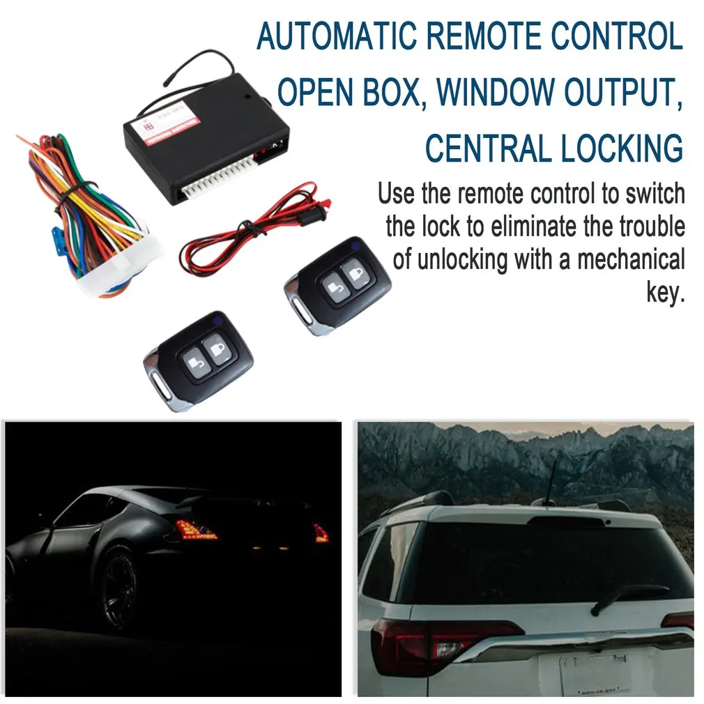 Universal 12V Automobile Car Remote Central Kit Lock UnlocK Keyless