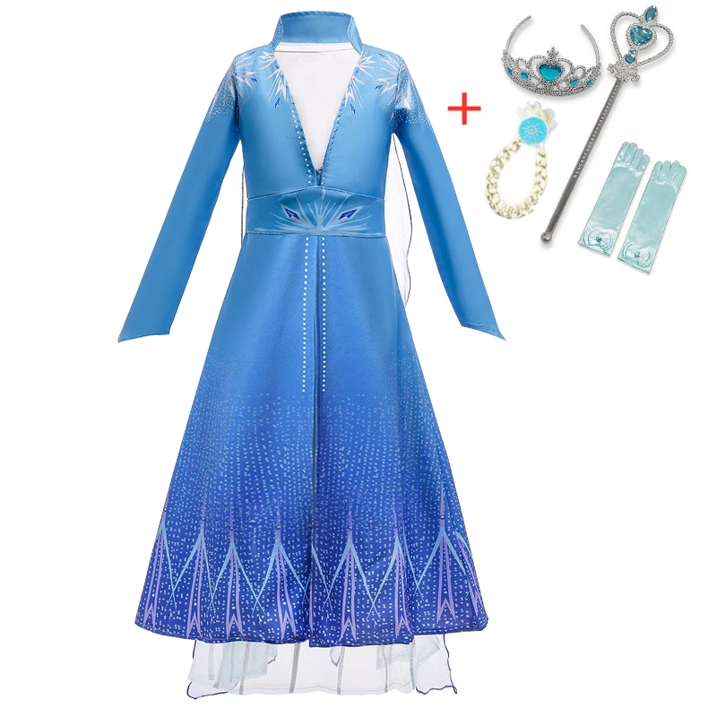 Cute Princess Dress For Girls Cosplay Costumes Girl Party Halloween Birthday Costume Kids Vestidos | Детская одежда и обувь