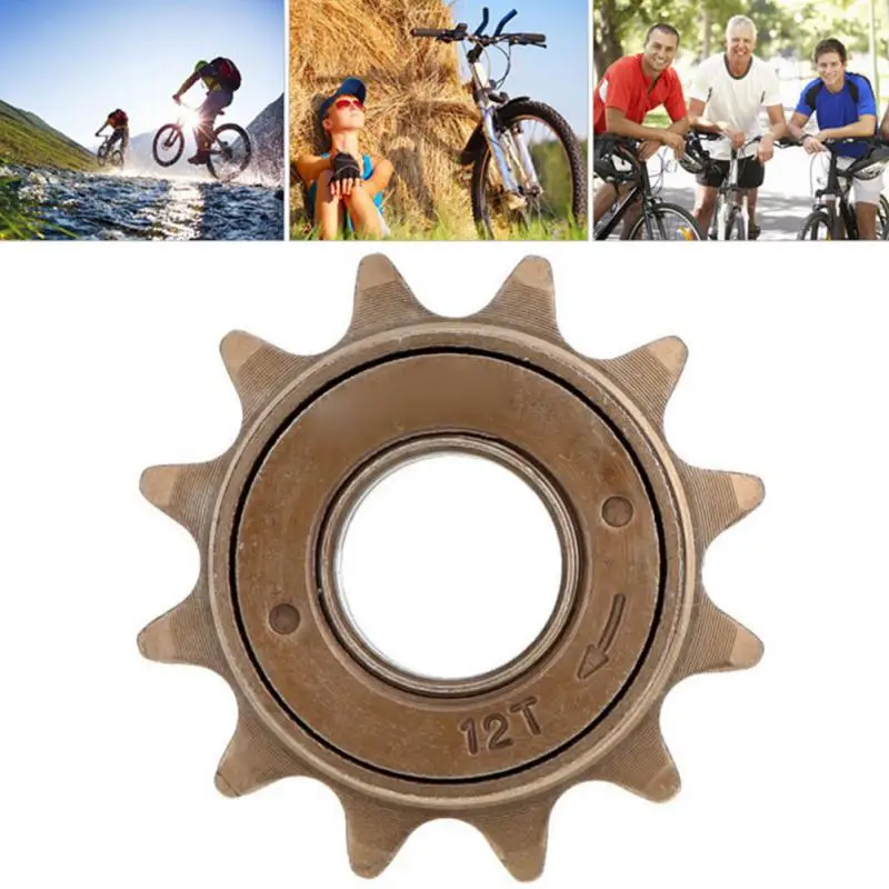 One Speed 18 Teeth Freewheel Chain Sprocket Mountain Bike Replacement Accessory