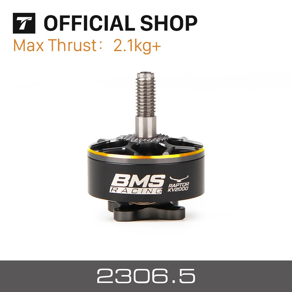 T-MOTOR BMS RACING 2306 5 KV2000 RAPTOR FPV racer бесщеточный двигатель для F450 версия Fisrt | Игрушки и