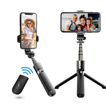 

L03 Selfie Stick Wireless Bluetooth Selfie Tripod Foldable Handheld Monopod Tripod With Shutter Iphone Remote motion camera