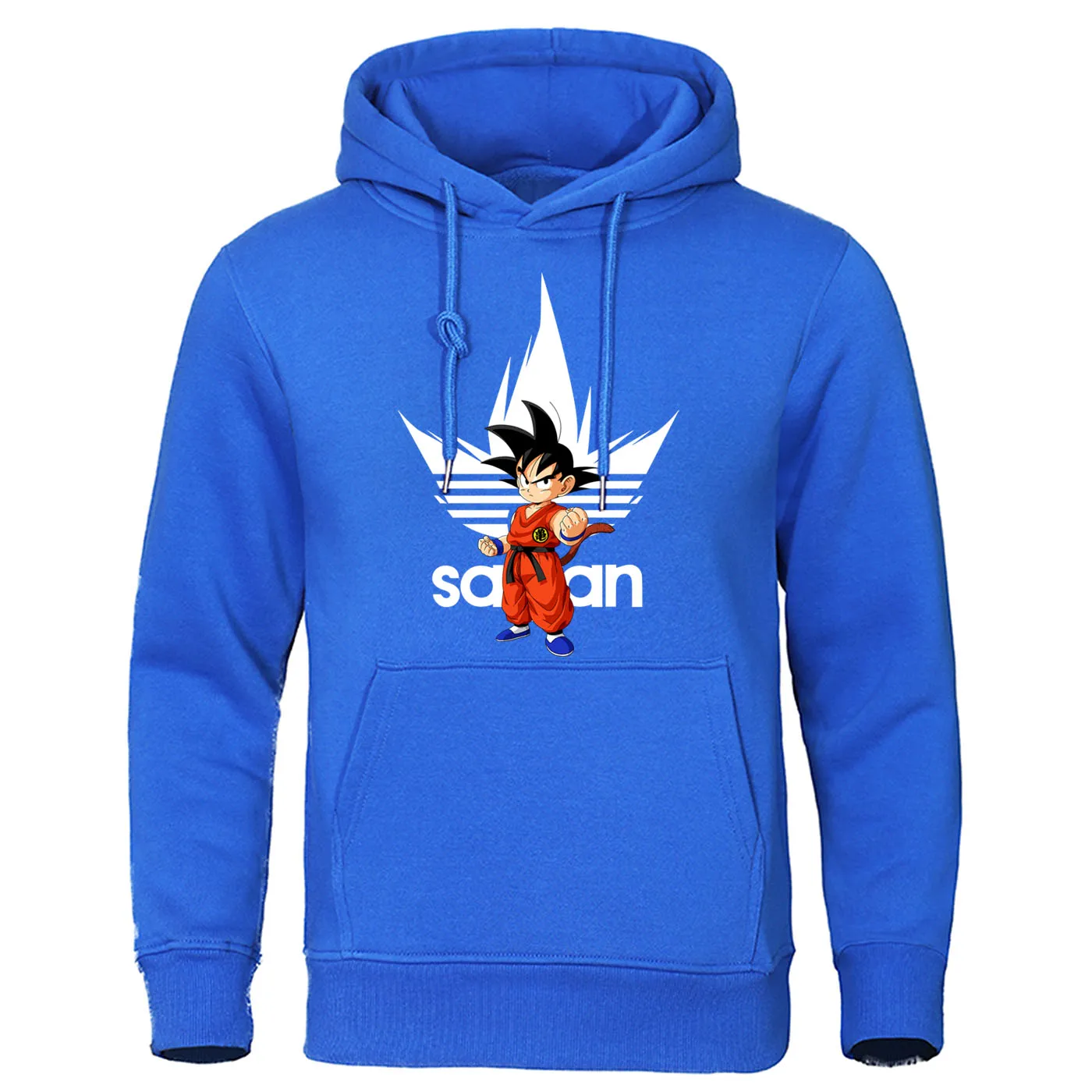 Драконий жемчуг Толстовки Драконий жемчуг Z Dbz Сон Гоку толстовки японского аниме пуловер для мужчин Harajuku Повседневная Уличная одежда - Цвет: blue 6-5